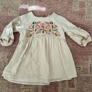 Jessica Simpson Toddler Embroidered Floral Dress boho cottagecore